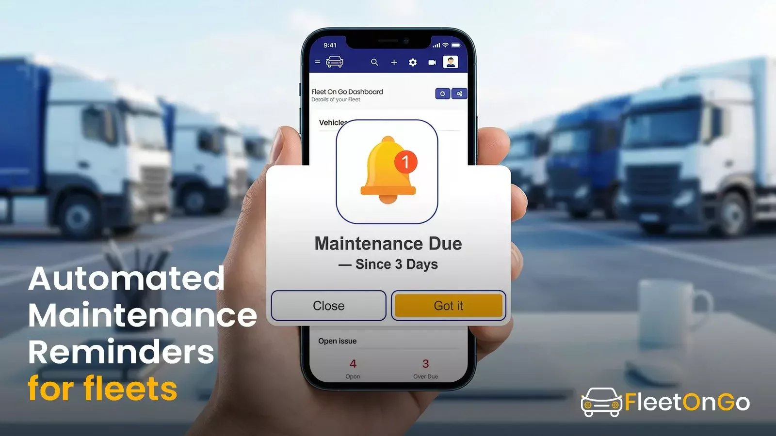 Automated Maintenance Reminders & Alerts for Fleets
